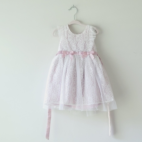 Biscotti‎ Baby formal laced sleeveless dress for toddler size 18M - Picture 1 of 6